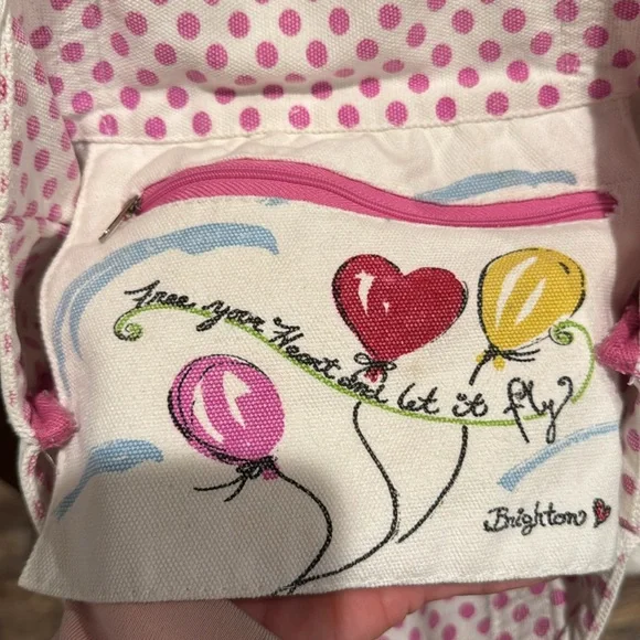 Brighton free your heart balloons tote bag - Picture 5 of 5